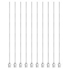 10pcs Dispensing Needle 18G 6" Stainless Steel Blunt Tip for Refilling Glue
