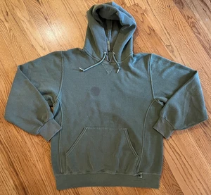 VTG Russell Athletic Green Pullover Hoodie Size Medium Y2K 50/50 Nicely Worn - Picture 1 of 17