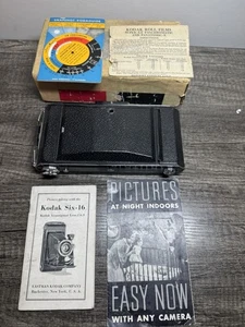 Kodak Six-16 Dakar No. 1 Anastigmat Lens f/6.3 - Original Box w/ Manual. - Imagen 1 de 10