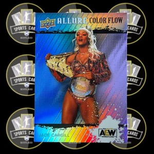 2022 Upper Deck Allure AEW Color Flow Blue Purple /199 Jade Cargill #R-11 - Bild 1 von 2