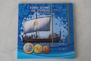 KMS Zypern 2020 offizielle Ausgabe Kursmünzensatz - Bild 1 von 2