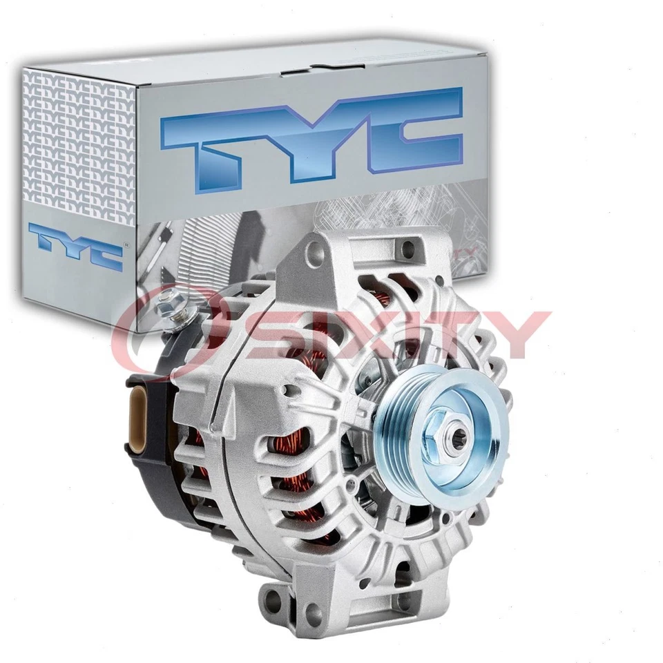TYC 交流发电机适用于 2006 - 2008 庞蒂亚克 G6 2.4 升 L4 电气充电启动 re — 第 1/4 张图片