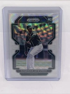 2022 Panini Prizm - Tier II White Wave Prizm #174 Domingo Acevedo Rookie (RC) - Picture 1 of 2