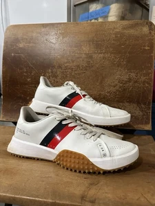 G Fore Golfschuhe Größe 12 weiß rot blau - Bild 1 von 3
