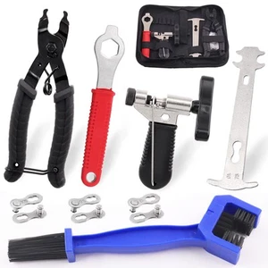12Pcs Bike Chain Repair Tool Kit, Bike Link Pliers, Bike Chain Breaker Splitt... - Picture 1 of 7