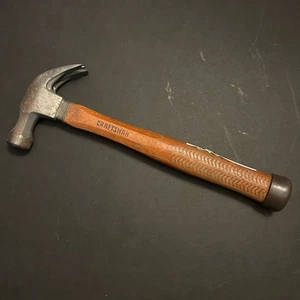 Craftsman (38041) - Vintage 16 oz. Woode Handle Claw Hammer w/3rd Claw - Picture 1 of 9