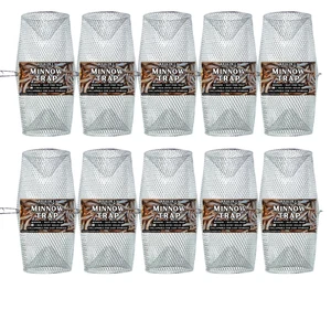 10 Pack Minnow Trap Galvanized Steel (1 Inch Entry Hole) Bait Traps - Picture 1 of 3