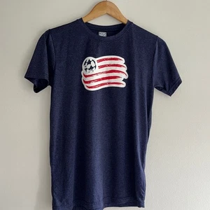 Camiseta de fútbol manga corta azul marino de la MLS de Estados Unidos para niños talla XL 16 - Imagen 1 de 6
