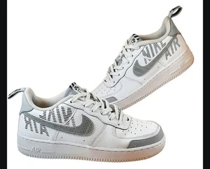 Nike Air Force 1 Low LV8 'White /Wolf Grey (GS) Size 6.5Y/ Wms Sz 8 - Picture 1 of 5