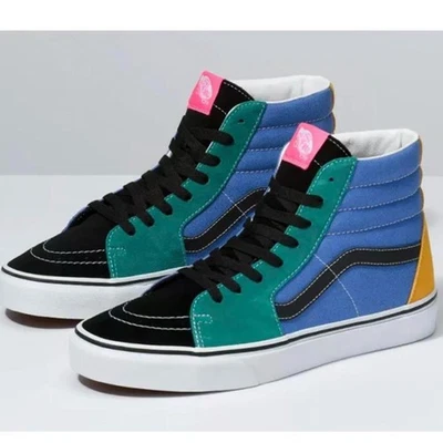 Zapato VAN's Sk8-Hi, Hombre/Niño, Talla 5, Multicolor, Gamuza/Lona, Patín  Foto 1 de 4