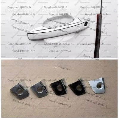 Tapa de tapa de cerradura de manija de puerta delantera izquierda cromada para Audi Q5 2013-2017 8R0837899 Foto 1 de 4