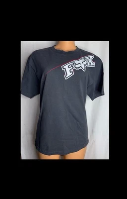 Dark Gray Fox Racing Graphic Print Tee - Image 1 of 4