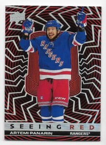 23/24 UPPER DECK EXTENDED SEEING RED SILVER SPECTRUM (#SR1-SR100) U-Pick List - Picture 1 of 5