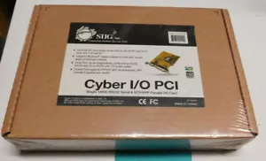 SIIG CyberSerial 4-Port RS232 Serial I/O Adapter NEW JJ-P45012-S6 (J-01014) - Picture 1 of 3