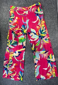 Boston Proper Tropical leichte Hose weites Bein Größe Large - Bild 1 von 8