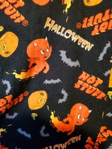 "Halloween Jack-o-Lantern, murciélagos para mujer 100 % algodón ""cosas calientes"" parte inferior PJ, pantalones XL - Imagen 1 de 8