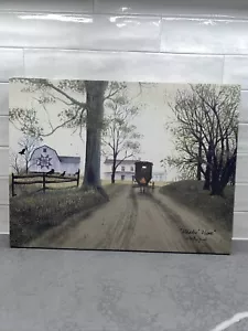 Headin Home Billy Jacob’s Canvas Print Made In USA 12 X 16 - Picture 1 of 6