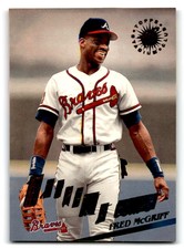 1995 Stadium Club Members Only Parallel # 496 Fred McGriff     EC