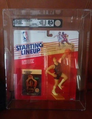 Bill Laimbeer!! ¡¡MUY RARO AFA 85!! Rara vez visto a la venta (burbuja amarilla) ¡Raro SLU! Foto 1 de 4