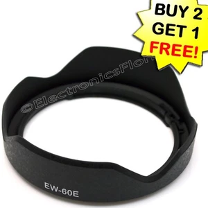 Camera Lens Hood EW-60E for Canon EF-M 11-22mm f/4-5.6 IS STM - Picture 1 of 4