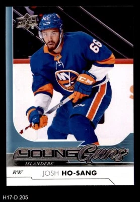 2017 Upper Deck #205 Josh Ho-Sang Young Guns Islanders RC 8 - NM/MT - Image 1 of 2