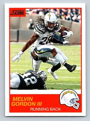 Melvin Gordon III 2019 Score #23 Los Angeles Chargers - Image 1 of 2