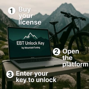 EBT Unlock Key: Lizenz zum Entsperren deines Pedelecs mit Bosch Gen1-Gen4 Motor - Bild 1 von 7