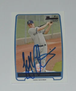 TYLER AUSTIN SIGNED AUTO'D 2012 BOWMAN CARD #BP17 NEW YORK YANKEES GIANTS TWINS - Picture 1 of 1