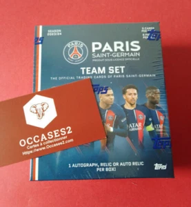 Topps Paris Saint Germain Team Set 2023-24 PSG Autogramm Box Box Foot Soccer - Bild 1 von 3