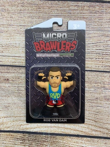 NON SIGNED - RVD - Micro Brawlers Hardcore Edition by Pro Wrestling Tees - ECW Cover