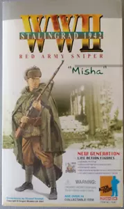 Figura de acción Misha Segunda Guerra Mundial Stalingrado Dragón francotirador soviético - 70087 - ESCALA 1:6 NUEVO - Imagen 1 de 2
