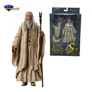 Diamond Select Toys Originale DST Il Signore degli Anelli Saruman Modello 7 Pollici - Foto 1 di 13
