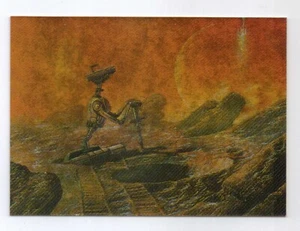 1995 FPG Bob Eggleton Metallic Fantasy Art #M2 Asimov Chronicals Vol. 1 - Picture 1 of 2