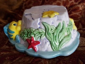 Disney Vintage From Little Mermaid Flounder Salt Pepper Shaker Only - Picture 1 of 8