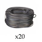 20 Rolls of American Tie Wire Rebar Coil Fencing Baling Wire 16ga 340' 16BARTW35