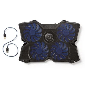 Gaming-Notebook Cooler - 4 USB-betriebene Lüfter - Afbeelding 1 van 6