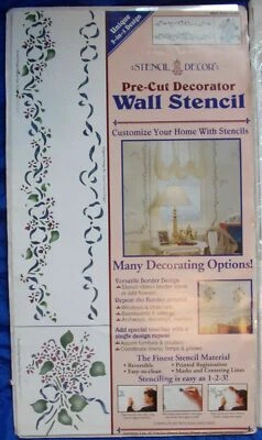 STENCIL DECOR Plantillas de Pared Decoradoras Precortadas Cuatro Juegos Completos Foto 1 de 4