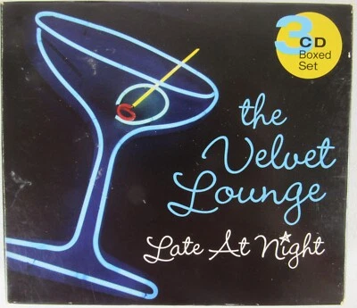 The Velvet Lounge 3 CD Box Set Lou Rawls Dean Martin Judy Garland Nat King Cole - Image 1 of 3