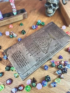 The Norse Gods D&D Dice Box Roll Tray DND TTRPG Gift - Picture 1 of 6