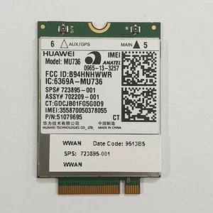 HP EliteBook 840 WWAN Karte 3G Modul UMTS Card - Bild 1 von 2