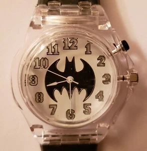 BATMAN Watch Accutime Japan Movements Analog DC Comics BAT9015 *READ Condition* - Bild 1 von 5