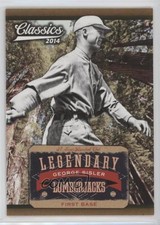 2014 Panini Classics Legendary Lumberjacks George Sisler #12 HOF
