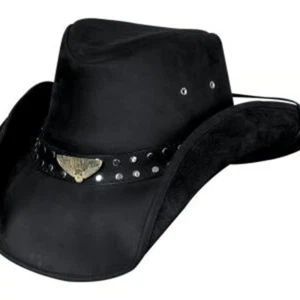 Bullhide Hats Top Grain leather Western Hat Size L - Picture 1 of 2