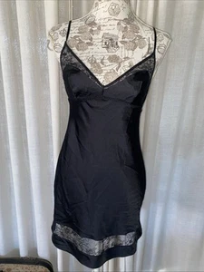 Victoria's Secret schwarzes Damen-Schlupfkleid Dessous Größe XS neu mit Etikett - Bild 1 von 9
