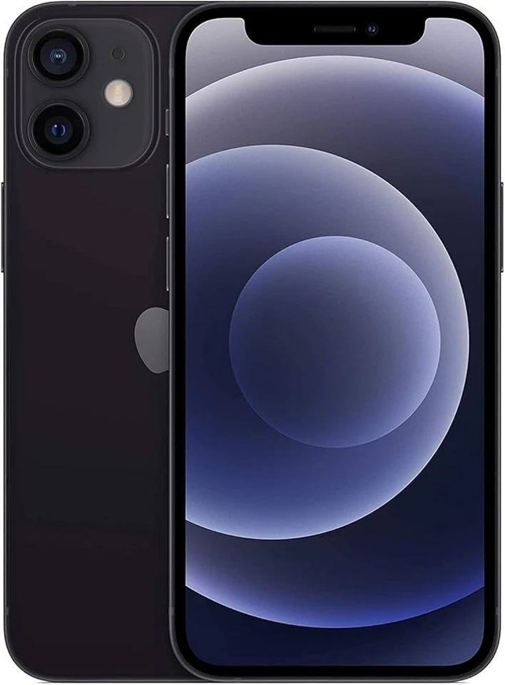 iPhone 12 mini - 64GB - Black - Unlocked Pre-Owned Fair Condition - Image 1 of 1