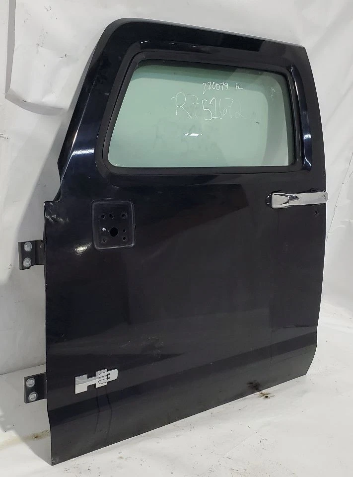 Driver Left Front Door Is Scratched Black OEM 2006 2007 Hummer H3 - Изображение 1 из 4