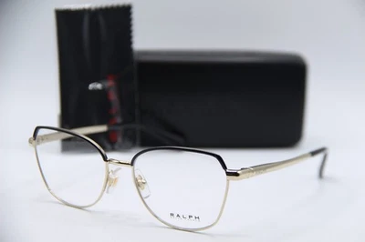 NUEVOS ANTEOJOS RALPH LAUREN RA 6058 9443 MONTURAS AUTÉNTICAS ORO NEGRO 53-17 Foto 1 de 4