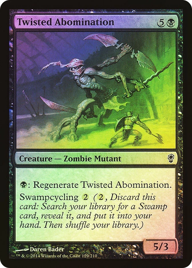 MTG FOIL Twisted Abomination  - Conspiracy #129 - Image 1 of 1