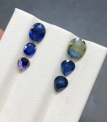 3.75 Cts Heat Sapphire mix Color gemstone lot From Madagascar - Image 1 of 4