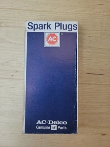 GM Eight (8) AC Delco R44TS Green Ring NOS Spark Plugs New ACDelco USA - Picture 1 of 5